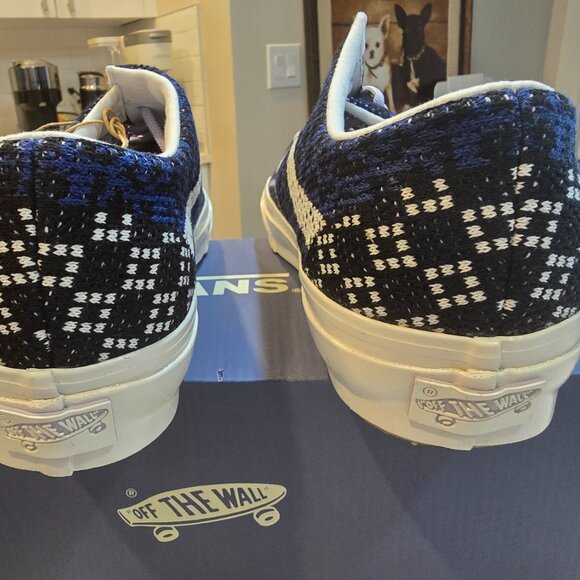 Vans Old Skool 36 LX Premium Skateboarding VN000EFKBX9 Cheetah Navy MENS 10 NEW - Picture 8 of 11